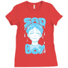 sad boy Ladies Fitted T-Shirt
