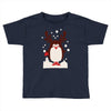 santa reindeer penguin christmas Toddler T-shirt