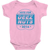 vote deez nuts Baby Onesie