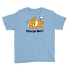 corgi cute puppy low battery charge me Youth Tee