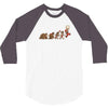 retro evolution 3/4 Sleeve Shirt