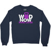 wod now wine later Crewneck Sweatshirt