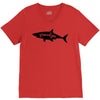 Grandpa Shark V-Neck Tee