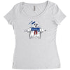fight the puft Women's Triblend Scoop T-shirt
