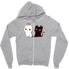 purr evil 2 Zipper Hoodie
