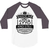 Made In 1998 And Still Awesome 3/4 Sleeve Shirt