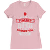 funny teacher Ladies Fitted T-Shirt