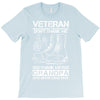 Veteran Don't Thank Me Thank My Grandpa Who Never Came Back T-Shirt