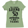 The Fishing Legend Reeling Them In For 40 Years Ladies Fitted T-Shirt