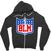 blm! take a knee Zipper Hoodie