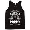 I Am One Blessed Poppy Tank Top