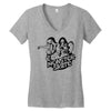 monster skate Women's V-Neck T-Shirt