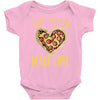 eat pizza make love Baby Bodysuit