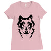 wolf Ladies Fitted T-Shirt