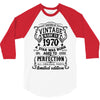 Vintage 1970 3/4 Sleeve Shirt