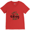 Daddy's Hiking Buddy V-Neck Tee