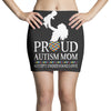proud Autism  mom Mini Skirts