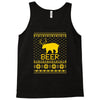 ugly sweater party beer bear funny Tank Top