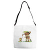 me and mr Adjustable Strap Totes