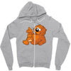 les entrechats noir Zipper Hoodie