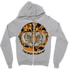 Astronaut Helmet Tiger Versace Zipper Hoodie