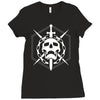 destiny raid skull emblem Ladies Fitted T-Shirt