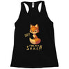 oh, for fox sake Racerback Tank