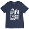 shaving says a lot about a man like V-Neck Tee