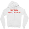 she's my sweet potato Zipper Hoodie