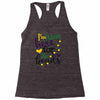 i'm just here for the beads Racerback Tank