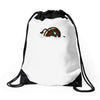 milk swimmer Drawstring Bags