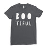 boo tiful halloween Ladies Fitted T-Shirt