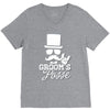 groom's posse V-Neck Tee