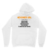 November Girl Hated By Many Unisex Hoodie
