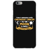 I Love Someone with Childhood Cancer to The Moon and Back to Infinity iPhone 6/6s Case