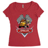 friend miss fritter Women's Triblend Scoop T-shirt