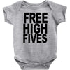 free high fives t shirt x large funny humor geek awesome highfive cool Baby Onesie
