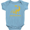 ankylosaurus dinosaur Baby Onesie