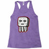 minecraft ghast drawing Racerback Tank