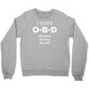 obsessive boating disorder Crewneck Sweatshirt