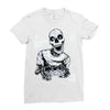 skull gamer Ladies Fitted T-Shirt