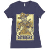 prevent outbreaks Ladies Fitted T-Shirt