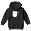 glass and coffee Youth Hoodie
