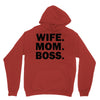 wife mom boss Hoodie