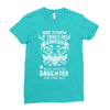 Life After Death Mess With My Daughter Ladies Fitted T-Shirt