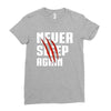 Never Sleep Again Ladies Fitted T-Shirt