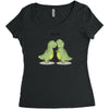hug me Women's Triblend Scoop T-shirt