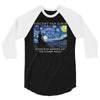 Vincent Van Gogh The Starry Night 3/4 Sleeve Shirt