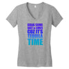 Grab Some Salt And Limes Cuz It's Tequila Time Women's V-Neck T-Shirt