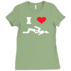 i love sushi Ladies Fitted T-Shirt